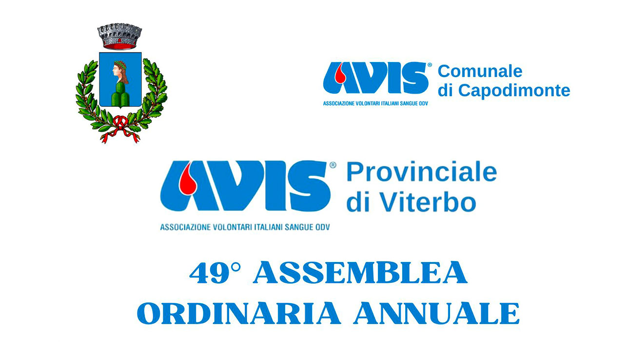 49^ Assemblea ordinaria annuale Avis Provinciale di Viterbo