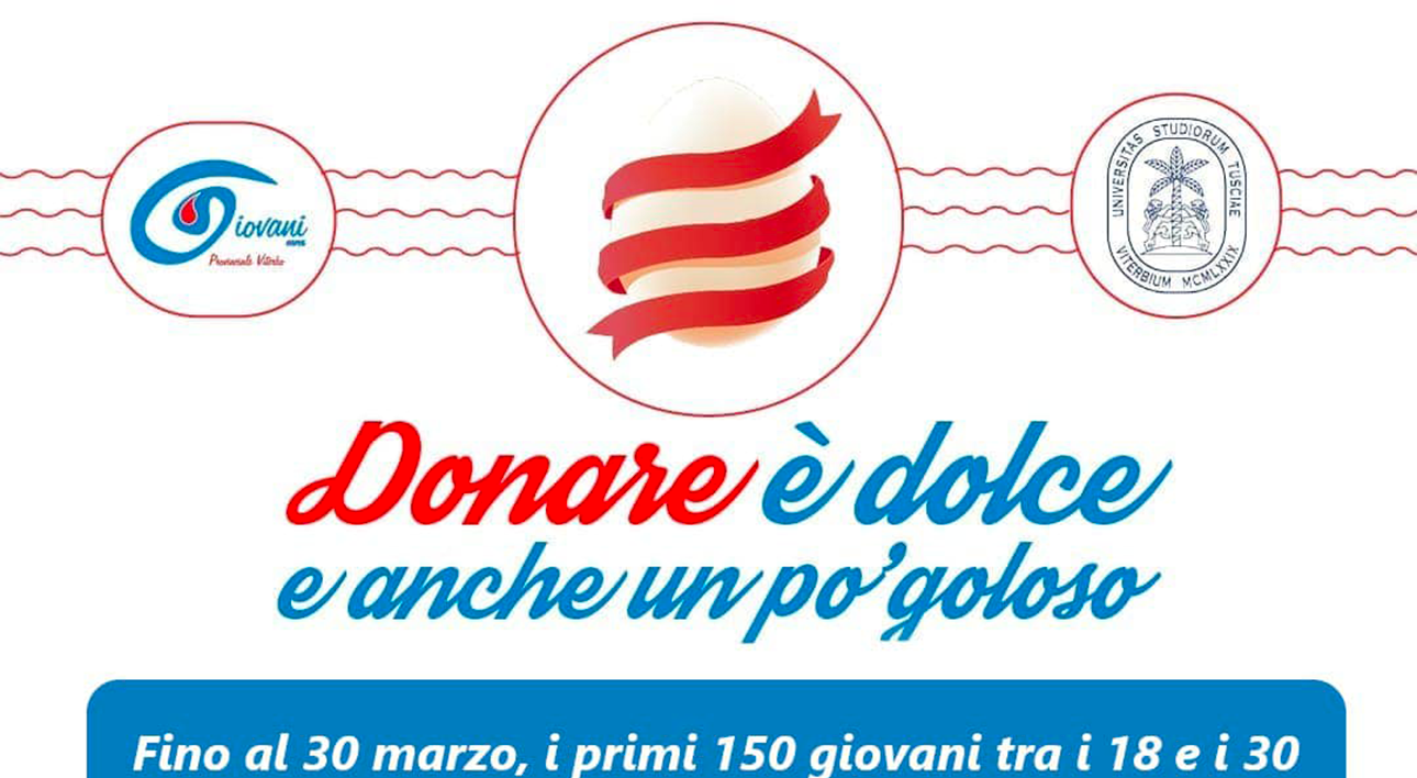 Donare è dolce, anche per il palato